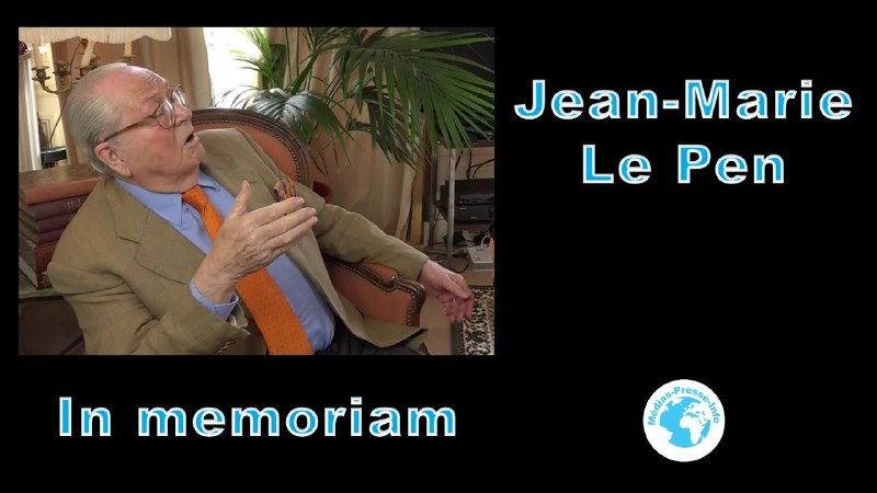 Vidéo inédite d'entretien avec Jean-Marie Le …