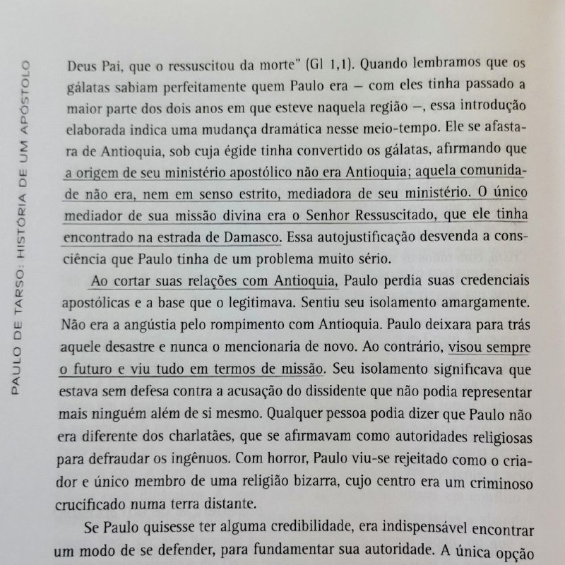 **Paulo de Tarso: História de um …