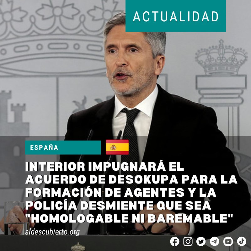 ***🇪🇸*** [#ESPAÑA](?q=%23ESPA%C3%91A) | Interior impugnará el …