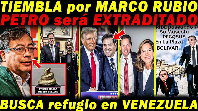 ***🫢*** EL bandido de PETRO teme …