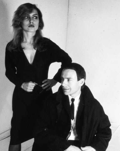 Deborah Harry and Robert Fripp, 1978.