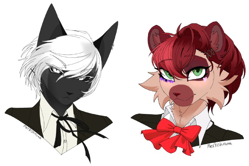 Persona themed comm ft my sona!! …