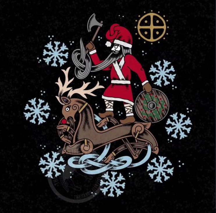 Ha en god vit jul!***⚡️******🎄***