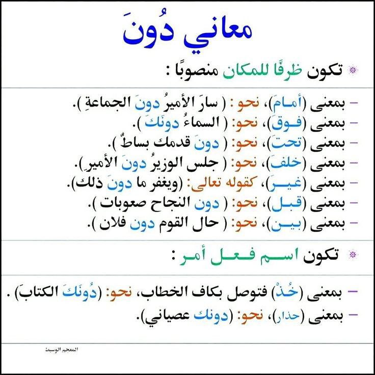 دُونَ