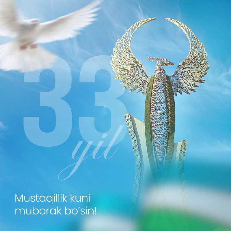 Bayram Mubarak bo'lsin Azizlar Mustaqiligimiz Abadiy …