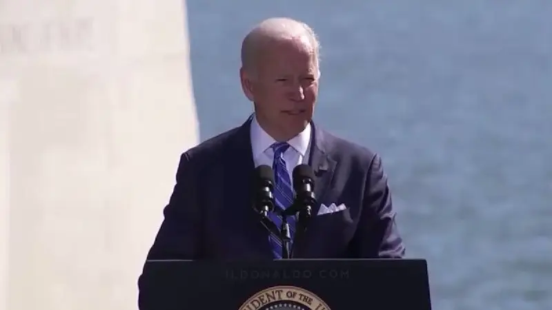 Biden: “I’m not your president, Donald Trump is your president”.