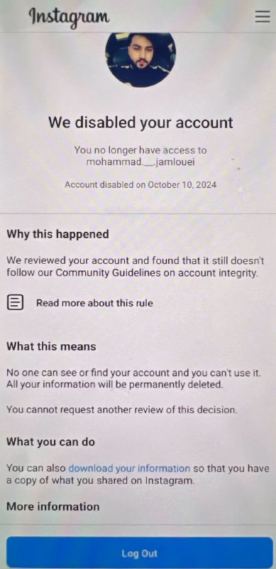 Instagram Unban Verify