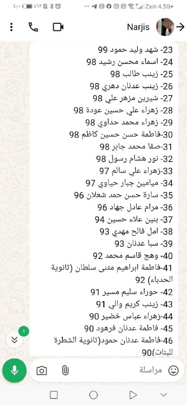 ‏صورة من استاذ علي