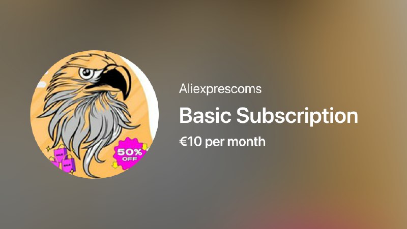 **Basic Subscription**