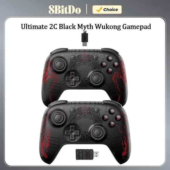 *****⚡️******⚡️******⚡️******⚡️***8BitDo Ultimate 2C Gamepad Edição Black …