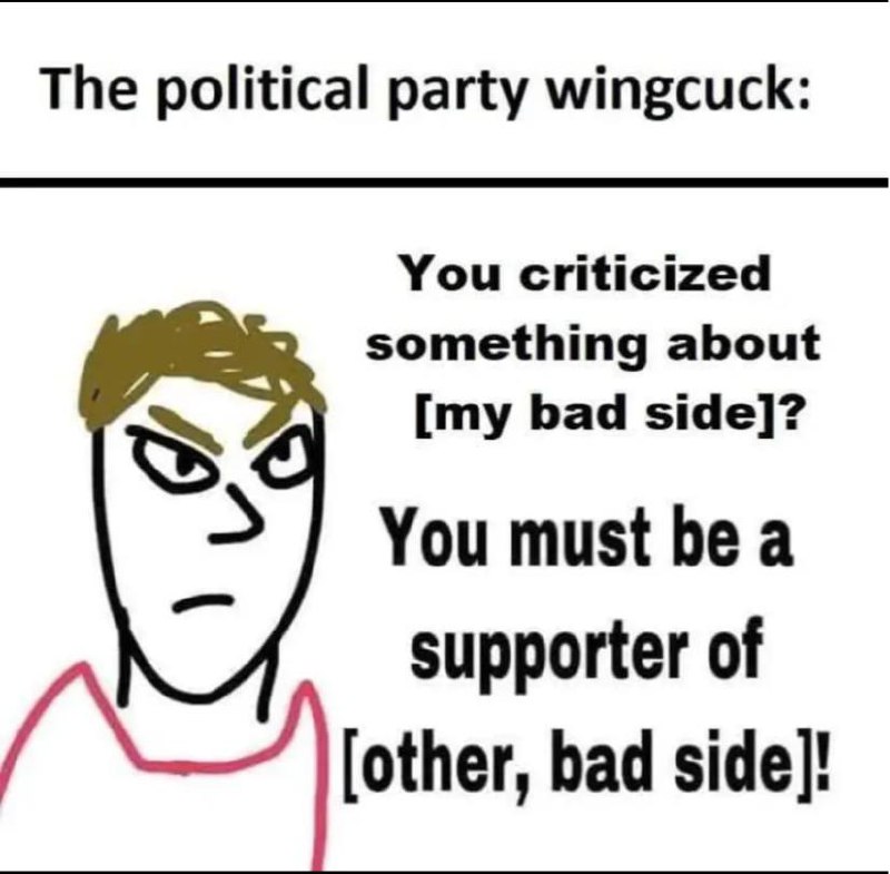 The political party wingcuck.