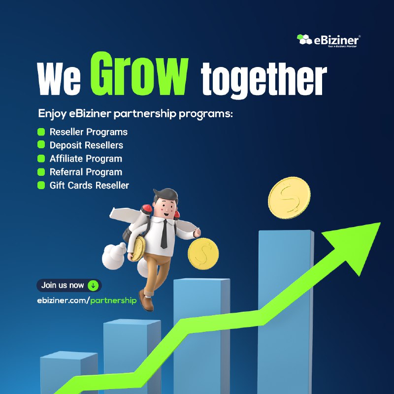 [eBiziner Partnership programs](https://ebiziner.com/partnership/)