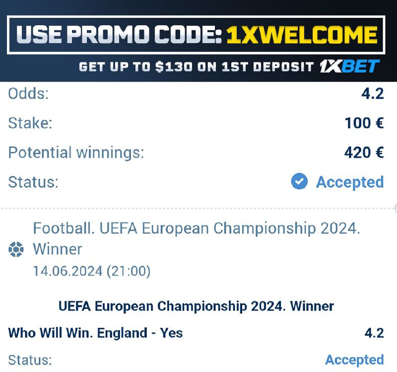 ***✅***England to win Euro 2024