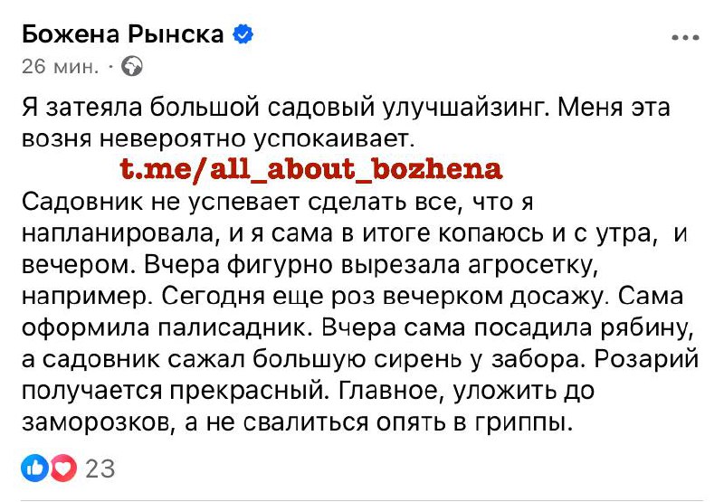 БОЖЕНА РЫНСКА Pro ebono