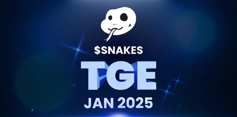 [$SNAKES](https://t.me/Snakeshouselive_bot) TGE drops JAN 2025!