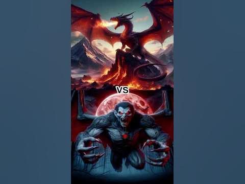 Wild Confrontations: Dracula vs dragon ***😱*** …