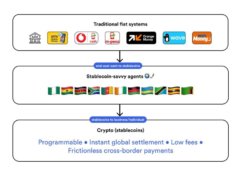 **아프리카에는 스테이블코인 에이전트가 있다?**