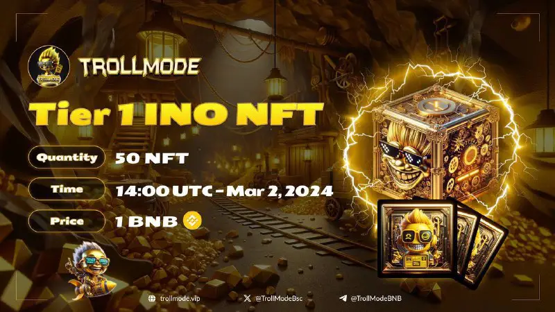 ***❤️*****INO NFT TrollMode Phase 1 Information*****❤️***