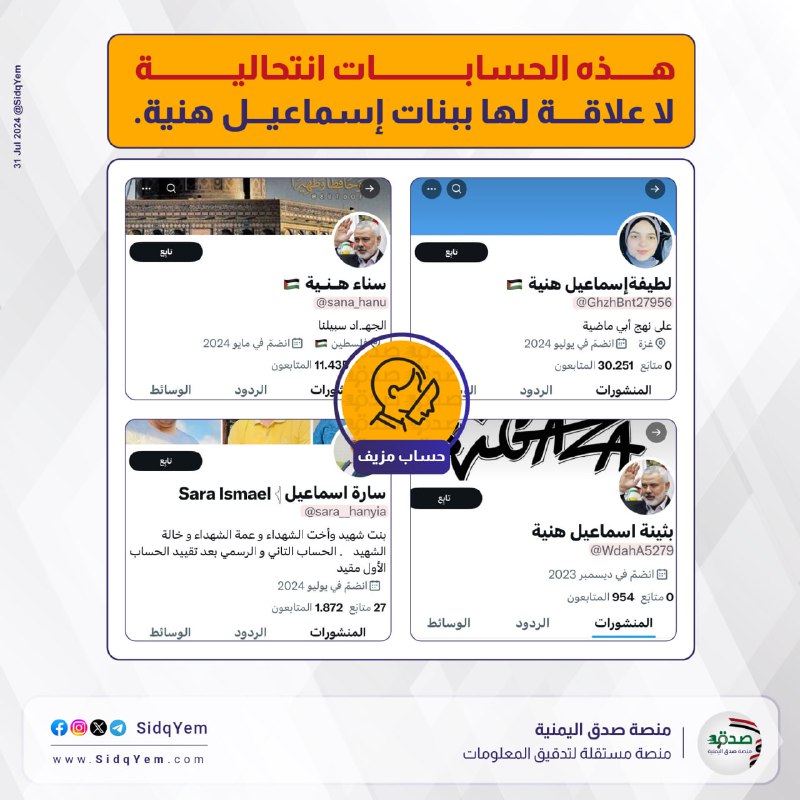 ***⚠️*** مع إعلان اغتيال "إسماعيل هنية" …