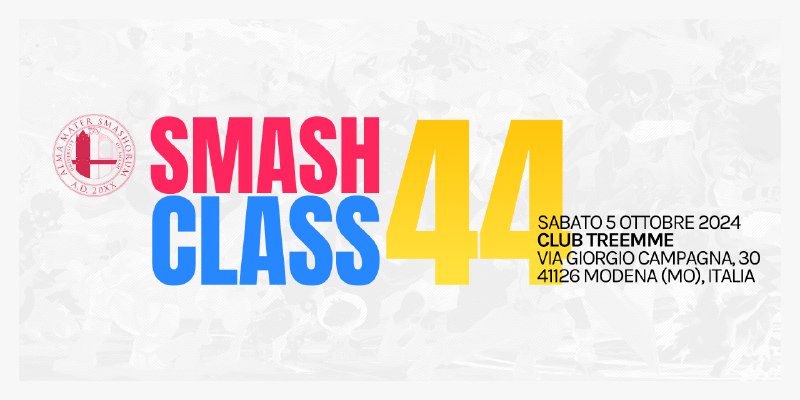 DISPONIBILI LE BRACKET DELLO SMASH CLASS …