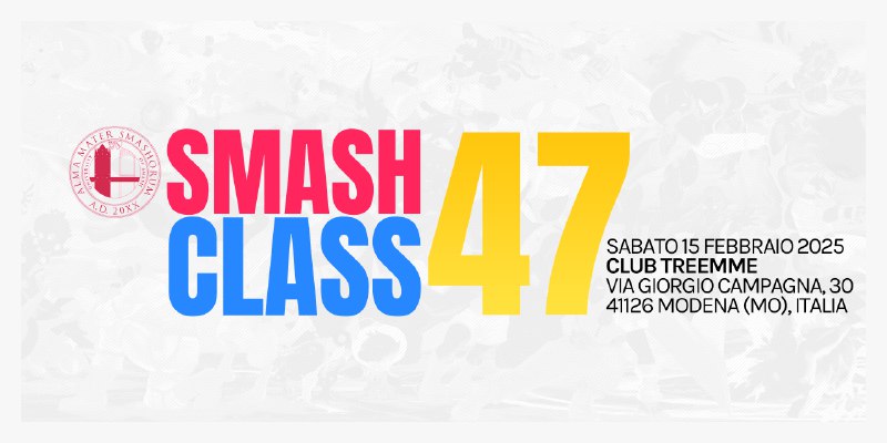 DISPONIBILI LE BRACKET DELLO SMASH CLASS …