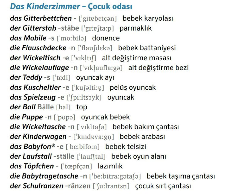 Almanca Doküman Paylaşım 🇹🇷🇩🇪