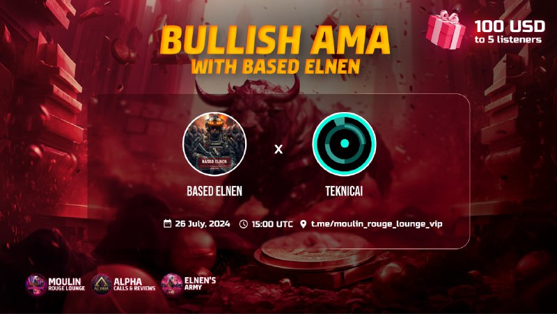 ***🔩*** **ELNENS BULLISH AMA WITH THE …