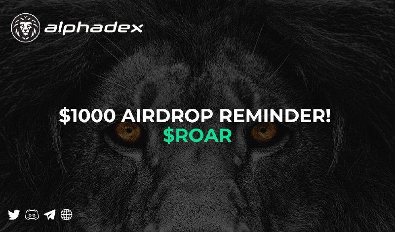 ***🚨*** $1000 AIRDROP REMINDER! ***🚨***