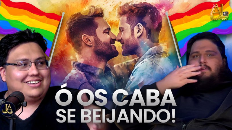 **Ó OS CABA SE BEIJANDO!!** ***🌈******😱*** …