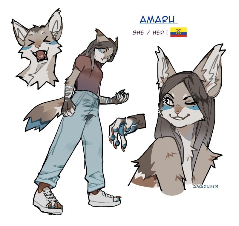 Actualicé mi fursona (otra vez)