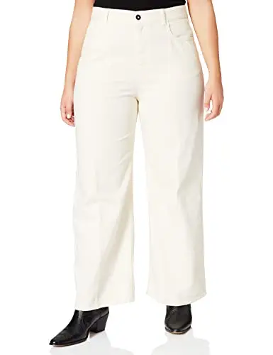 Sisley Trousers 44qp576z7 Pantaloni, Bianco 02f, …
