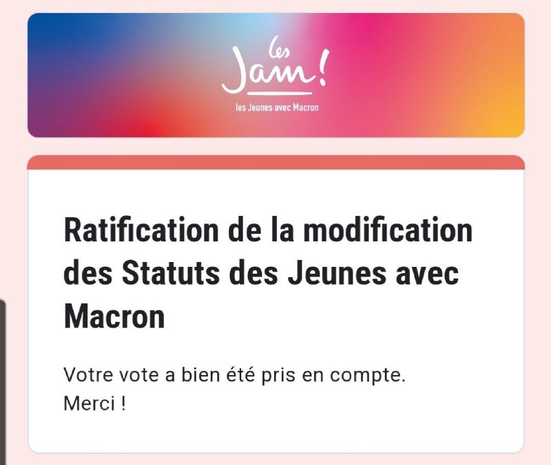 A voté ! ***🗳***