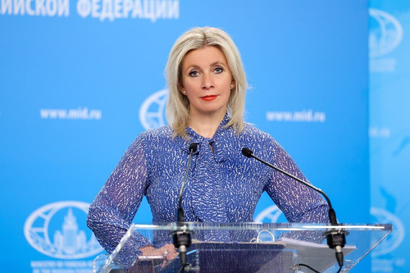 *****❗️******🎙*** Commentaire de Maria Zakharova, porte-parole …