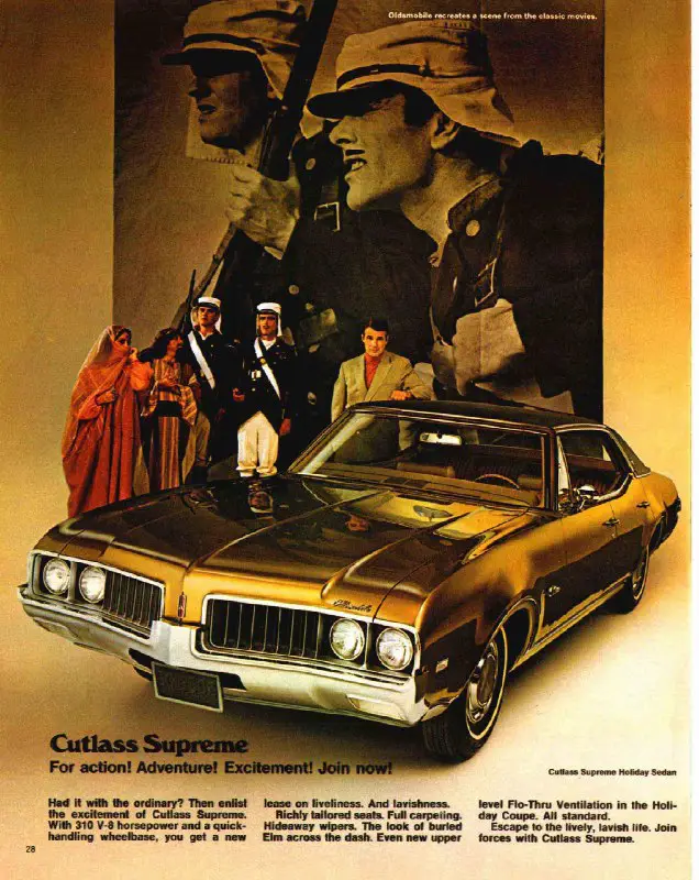 1969. Oldsmobile Cutlass Supreme