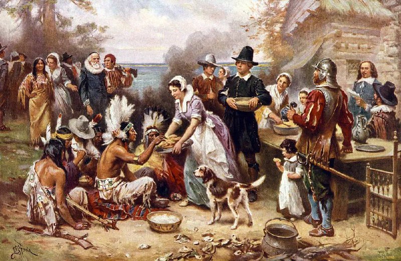 1621 Happy Thanksgiving.