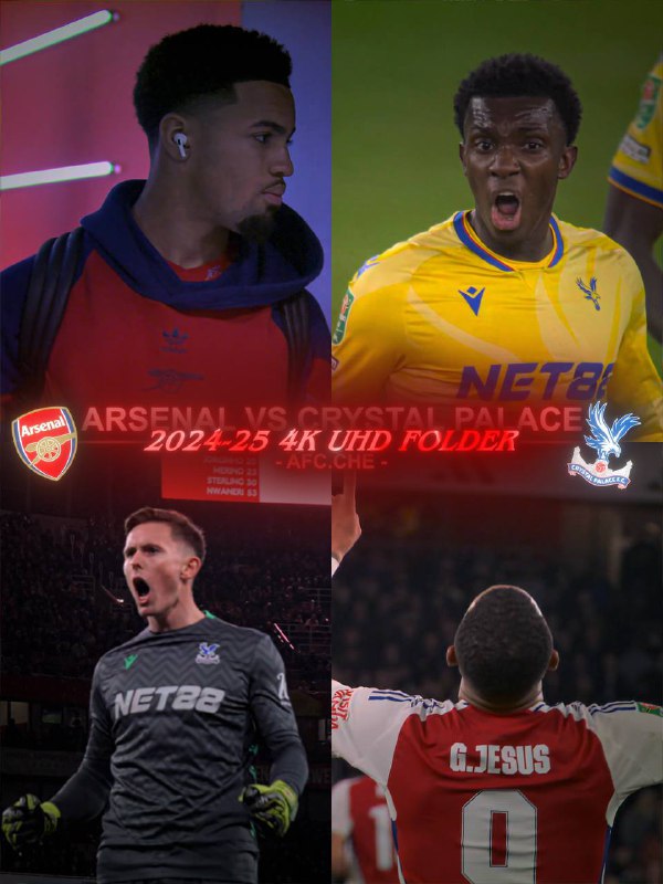 Arsenal 3-2 Crystal Palace 4K uhd …