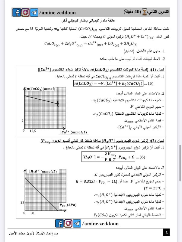 قناة الأستاذ محمد الأمين زدون| بكالوريا …