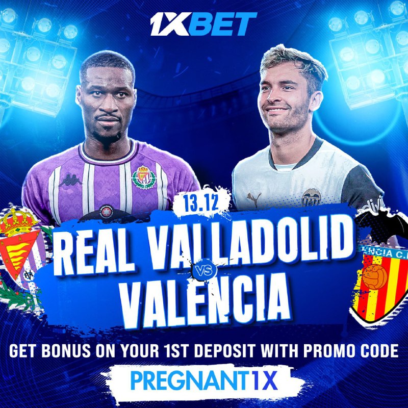 ***⚽️*** [1xBet](https://clcr.me/qXhxZ1) Presents: **Real Valladolid vs. …