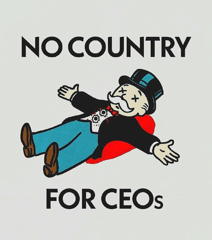 "**No country for CEOs**" *(EN: English)*