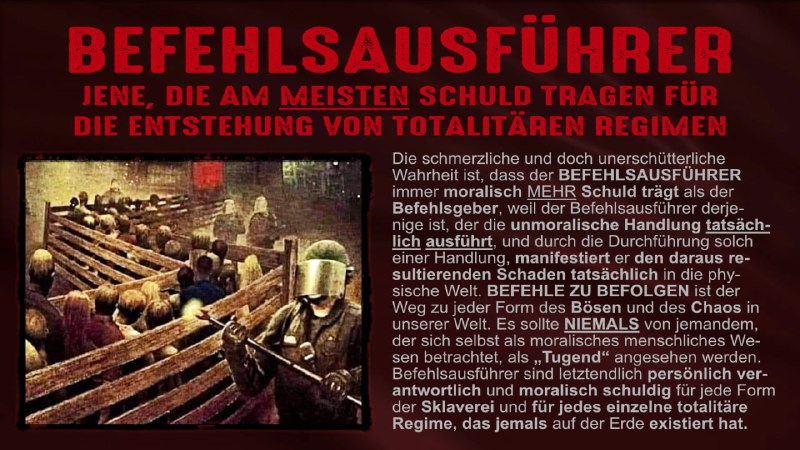 Befehlsausführer sind diejenigen, die am meisten …