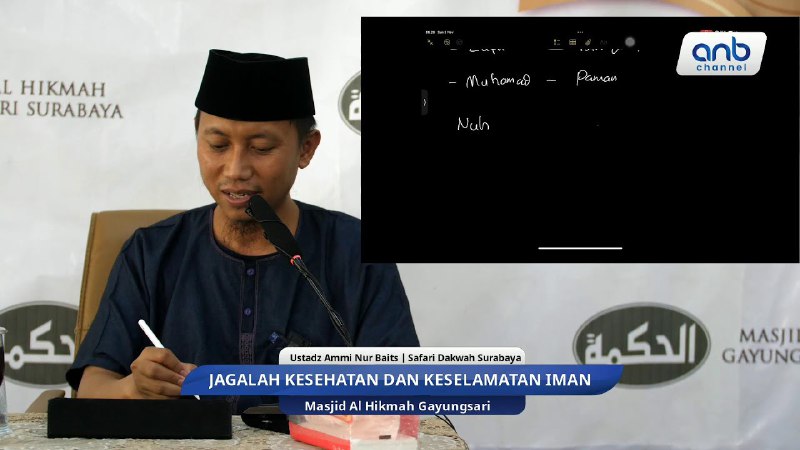 JAGALAH KESEHATAN DAN KESELAMATAN IMAN