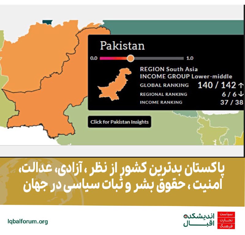 ***?*** پاکستان بدترین کشور از نظر …