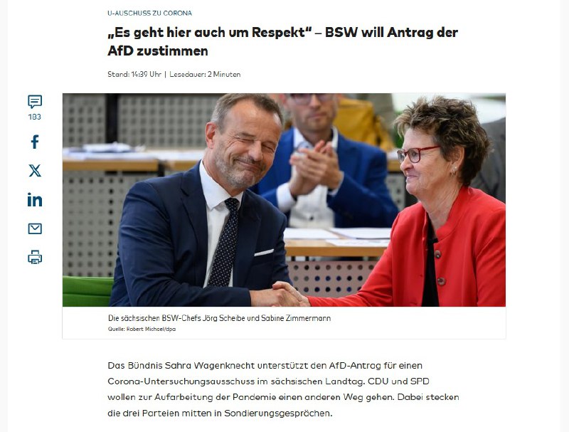 Auch wenn es ein parteitaktisches Geplänkel …