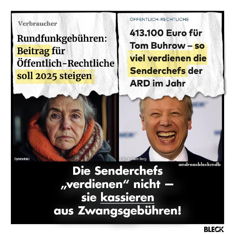 Ab 2025 soll der Rundfunkbeitrag um …