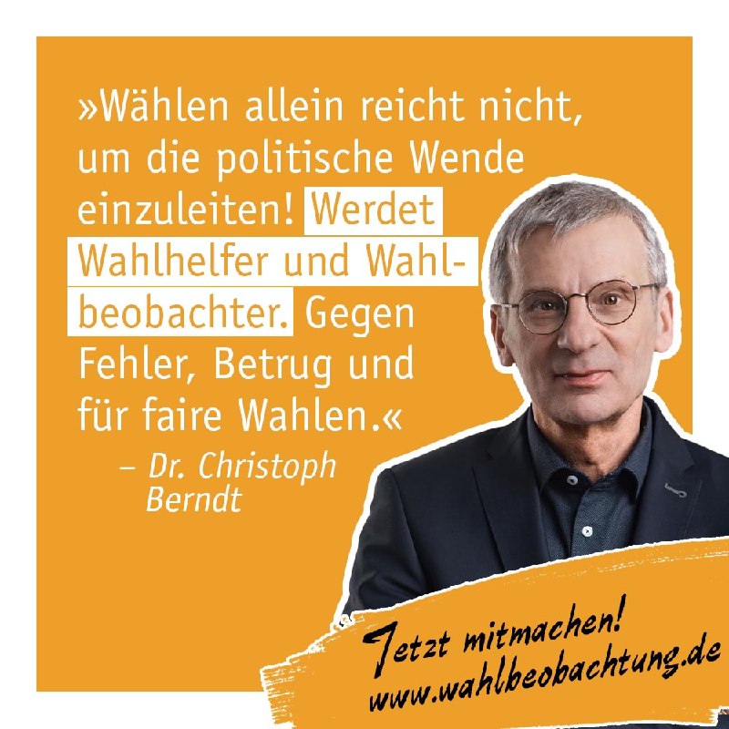 **Bereitet euch auf die morgige Wahlbeobachtung …