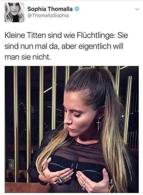 Attraktive Frauen mit Humor.