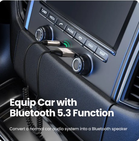 *****📻***Автомобільний Bluetooth-адаптер UGREEN*****⚙️***- Мультипоінт на 2 …