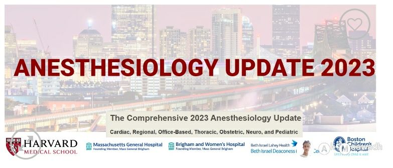 ***🟢***Harvard The Comprehensive 2023 Anesthesiology Update