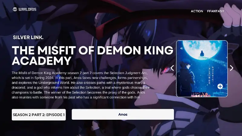 **The Misfit of Demon King Academy