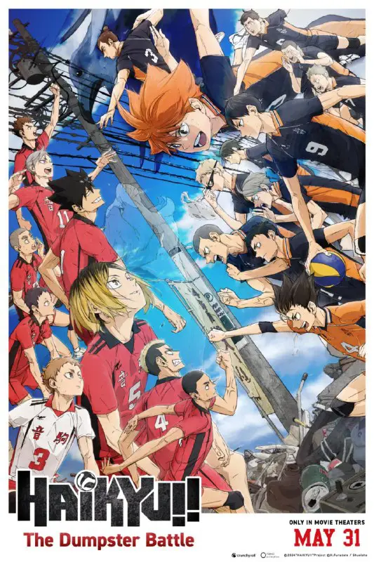 ***💫***"**HAIKYU!! The Dumpster Battle**" is coming …